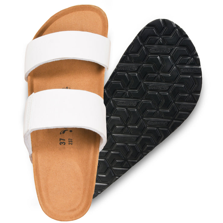 Cork slip on sandals deals