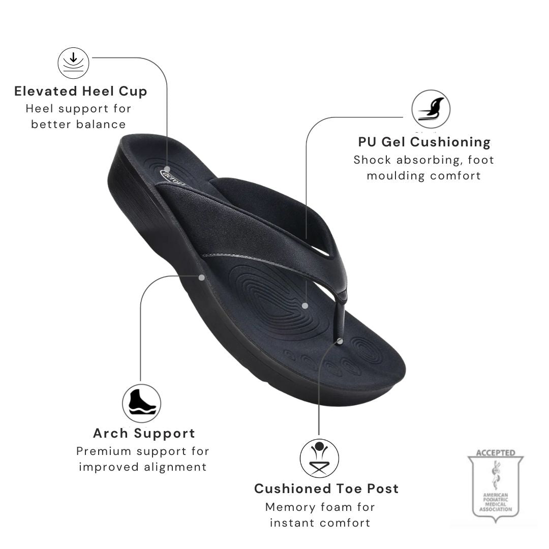 Pearly Fume Women's Sandal with Arch Support