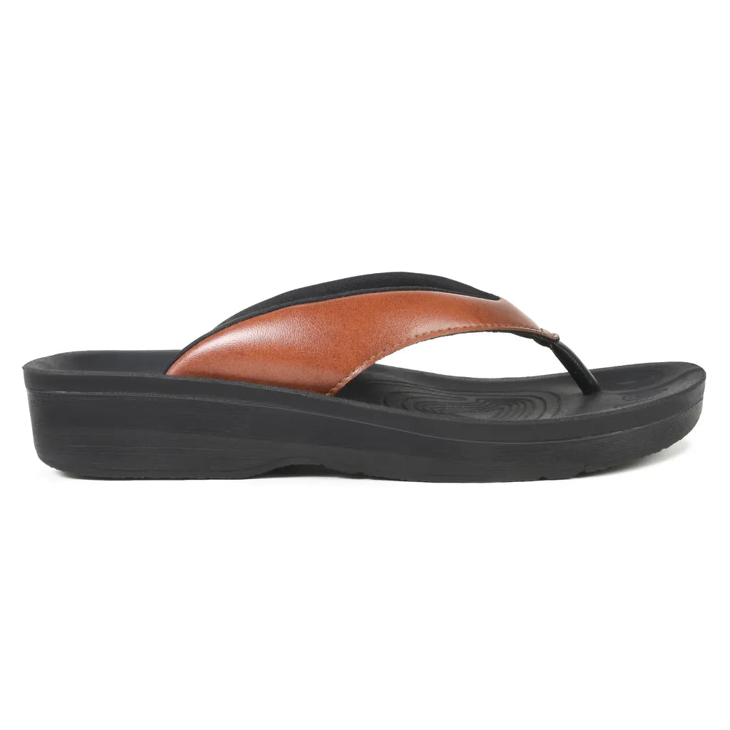 Black sandal with brown insole thong sandals for women
arch support thongs
