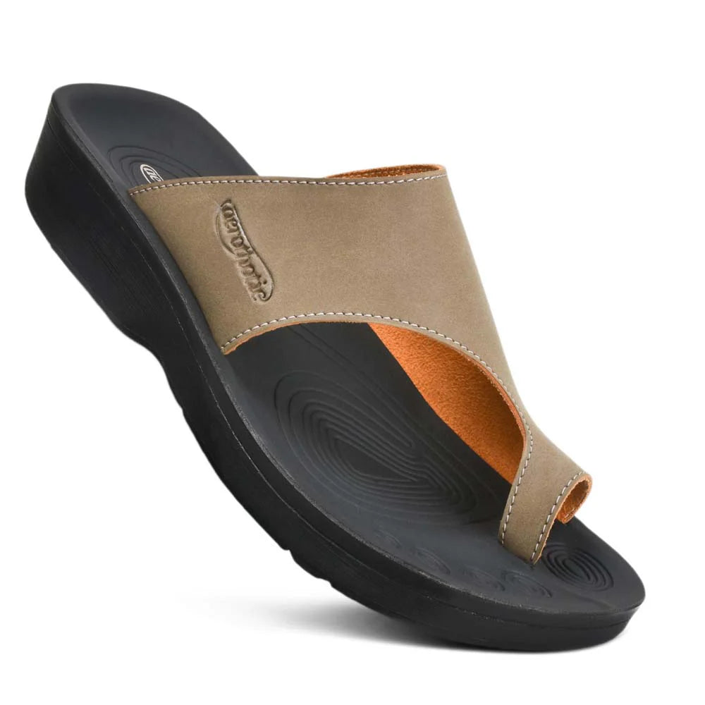 Regan Comfortable Split Toe Womens Sandals