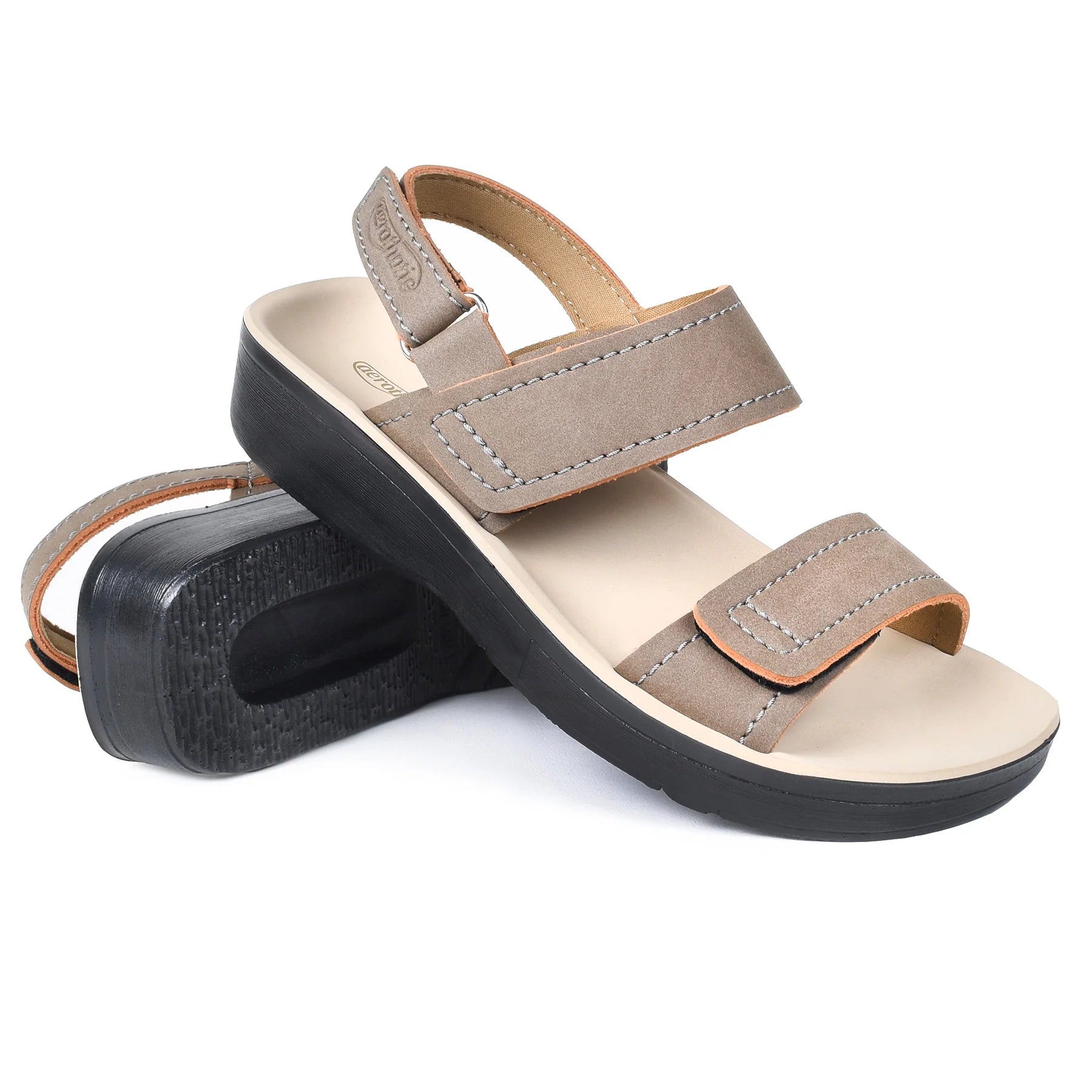 Beige sandal with black sole
sling back sandals
womens slingback sandals