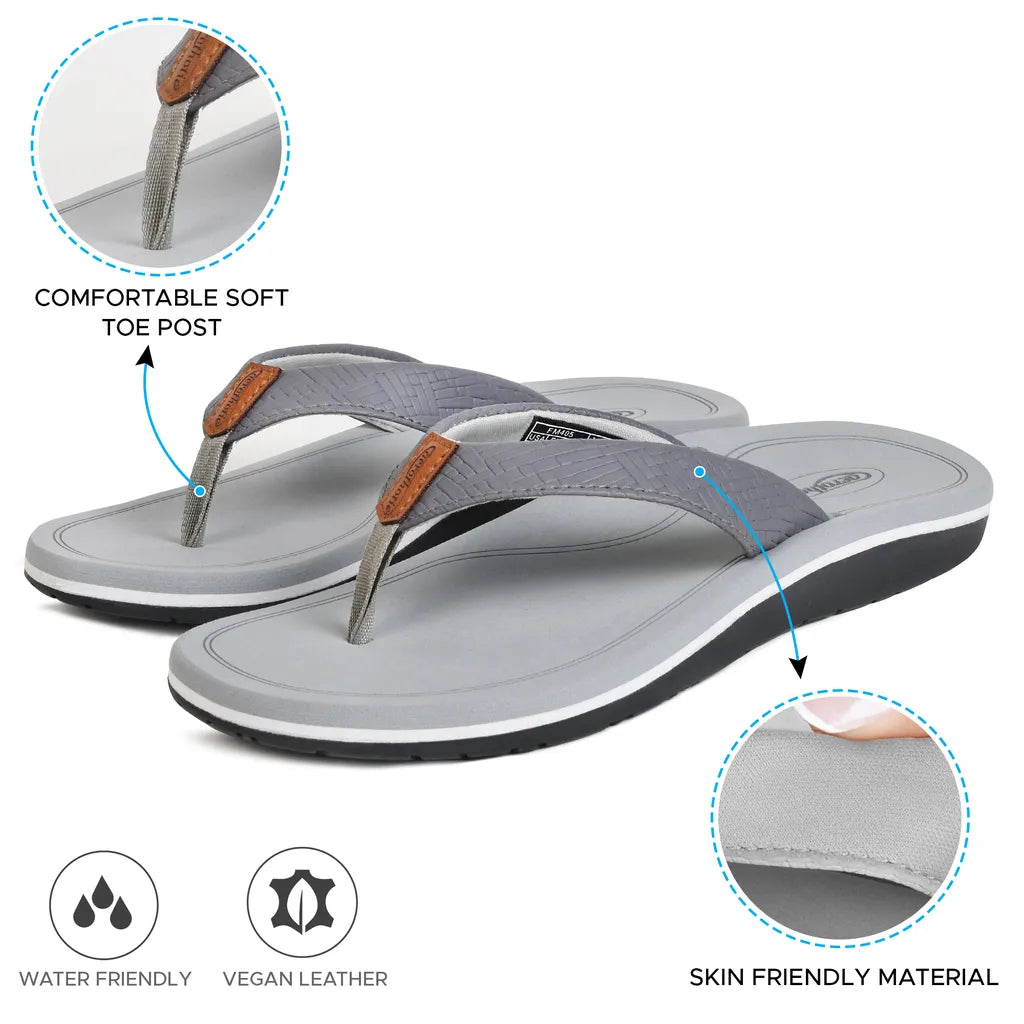 Solace Arch Support Orthotic Lightweight Cushioning Flip Flops