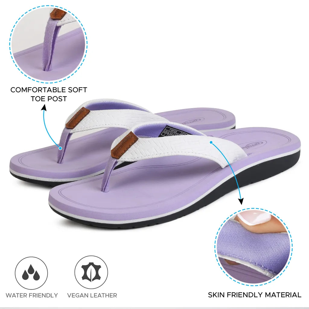 Solace Arch Support Orthotic Lightweight Cushioning Flip Flops