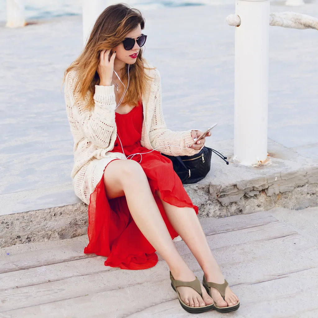 Verra Soft Toe Velcro Backstrap Women’s Sandals