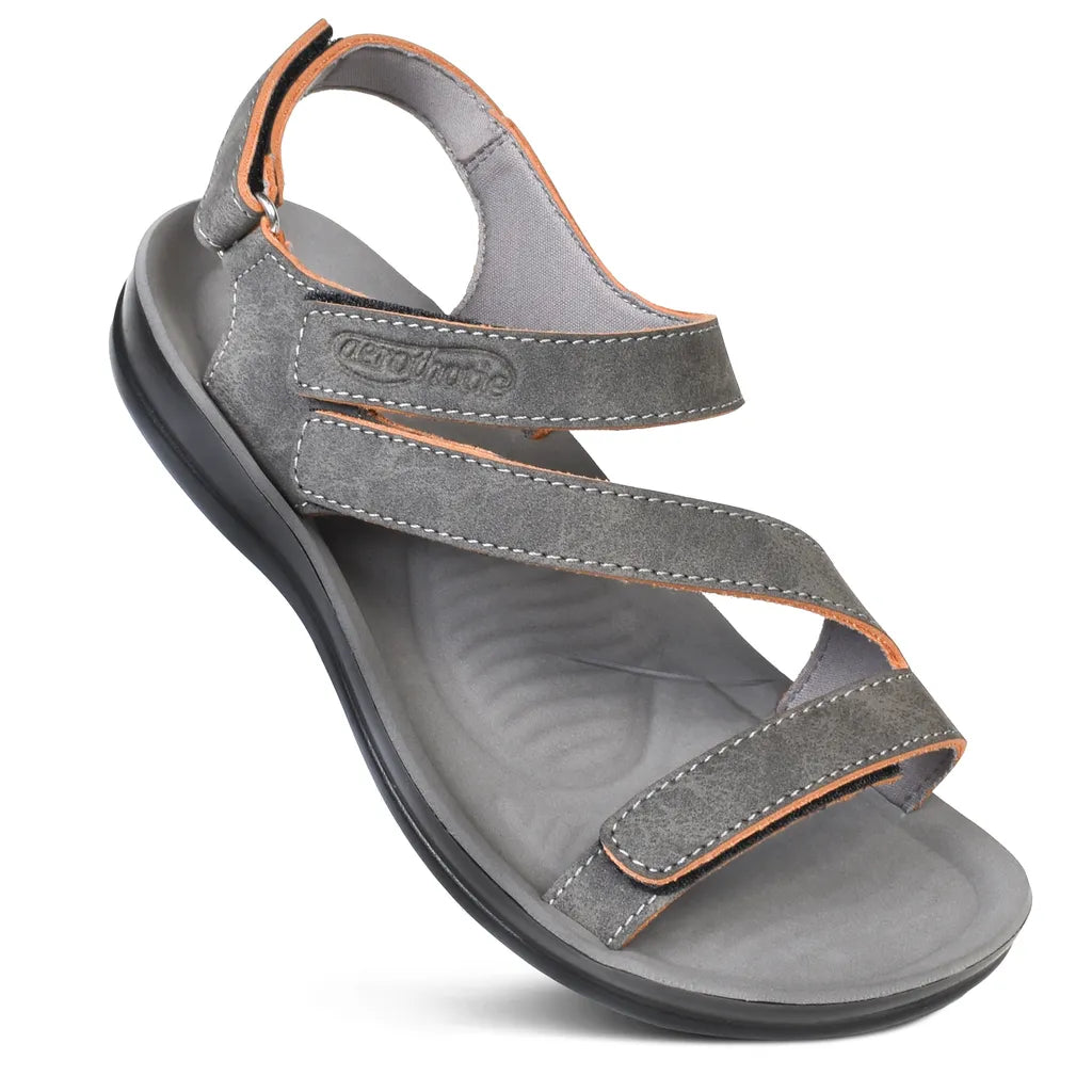 Zion Adjustable Strappy Slingback Sandals for Women