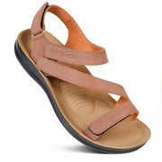 Zion Adjustable Strappy Slingback Sandals for Women