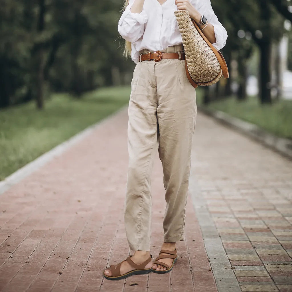 Zion Adjustable Strappy Slingback Sandals for Women