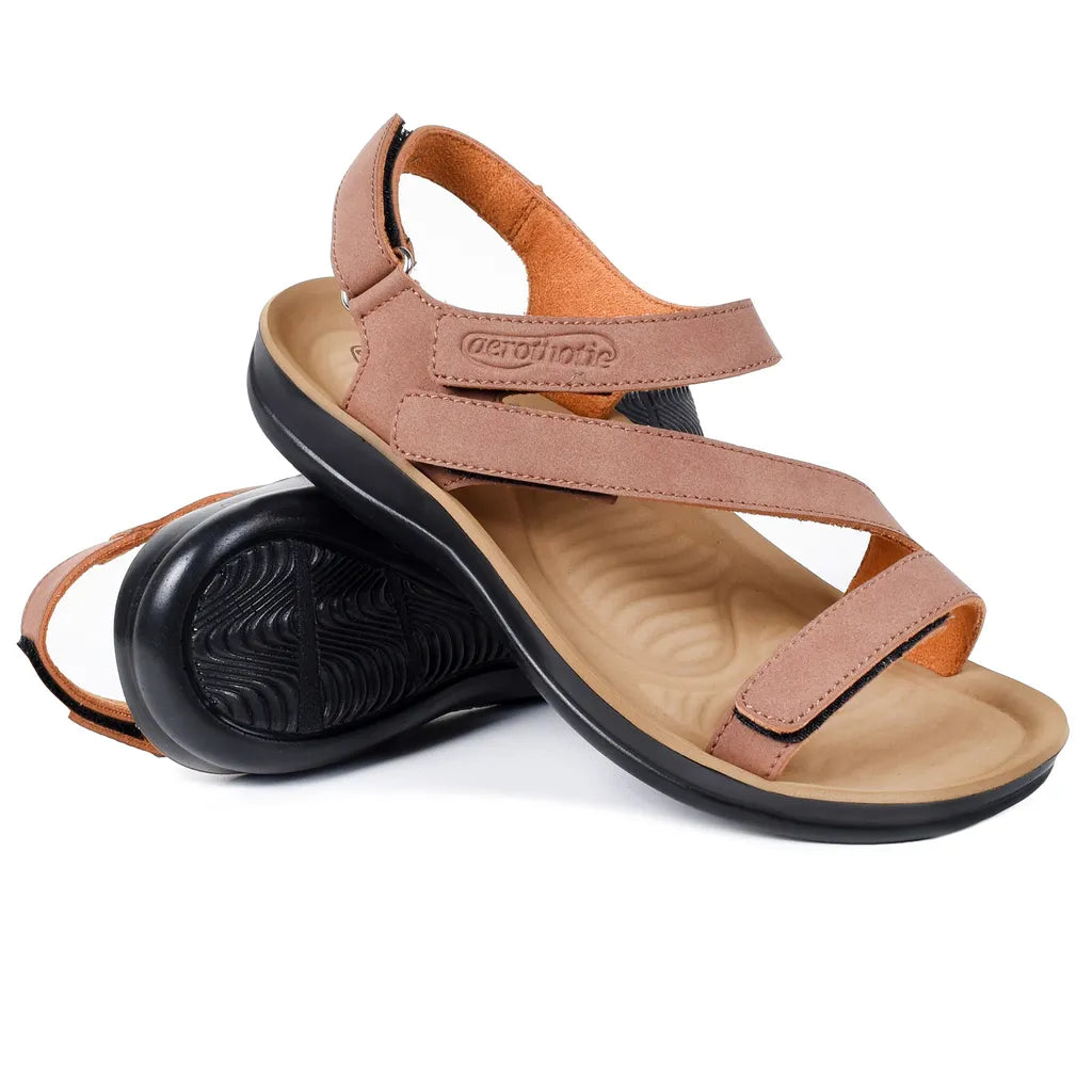 Zion Adjustable Strappy Slingback Sandals for Women
