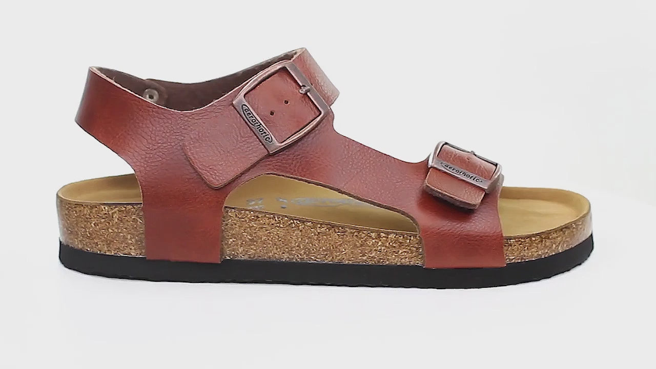 Load video: Amulet Slingback Sandals