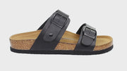 Aerothotic - Nymph Black memory foam sandals womens video
