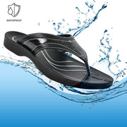 Aerothotic - Majestic Black womens comfort flip flops4