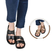 Aerothotic - Tinkle Black women's strap sandals1