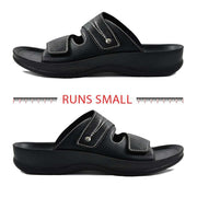 Aerothotic - Tinkle Black women's strap sandals5