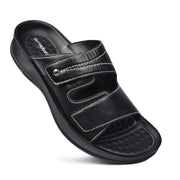 Aerothotic - Tinkle Black women's strap sandals