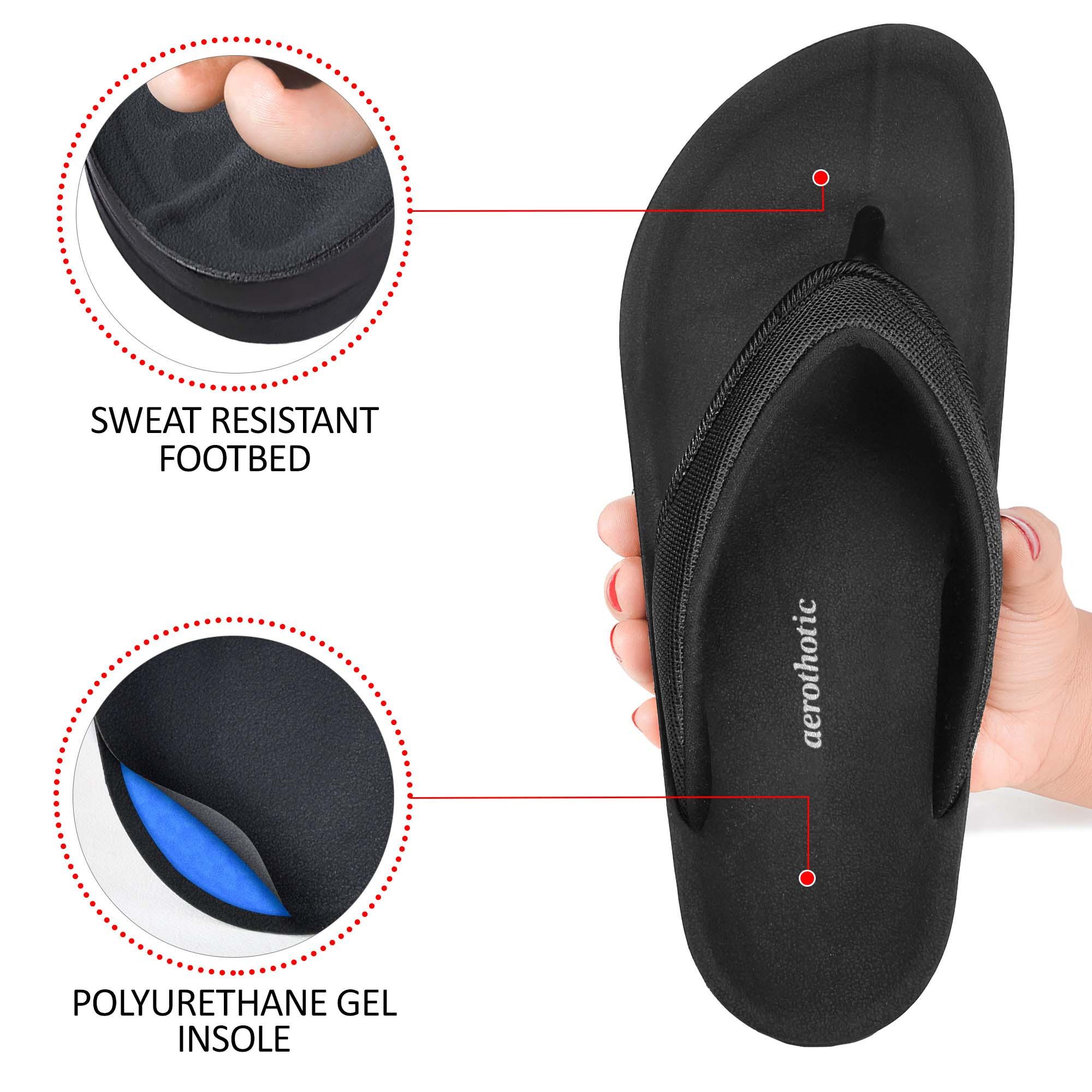 Aerothotic - Enhalus Thong Sandals-Footwear - Aerothotic: Original Orthotic Comfort Sandals