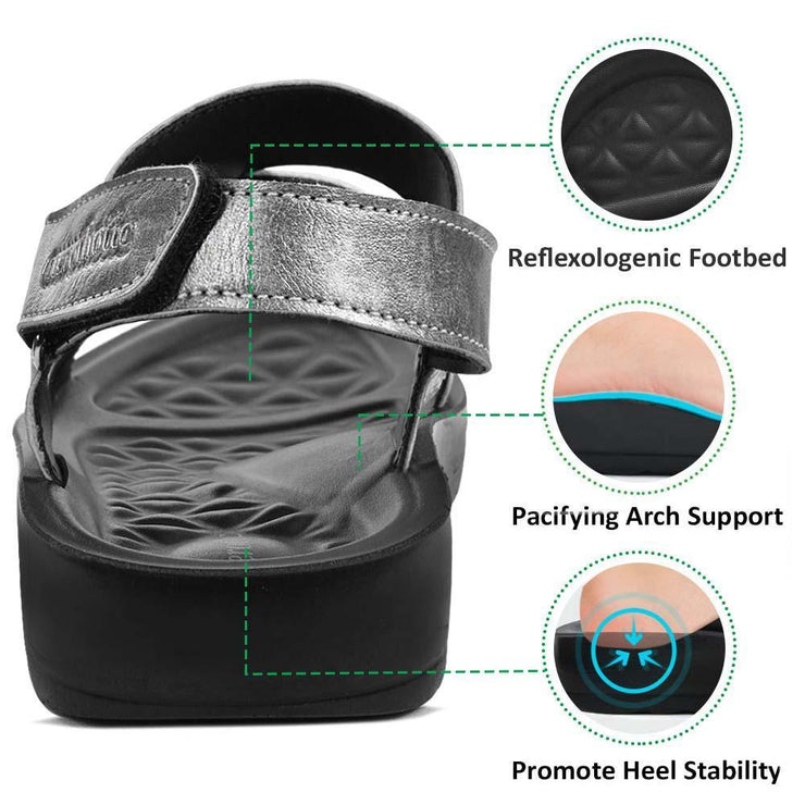 Aerothotic - Luna Women Slingback Sandals-Footwear - Aerothotic: Original Orthotic Comfort Sandals
