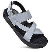 Aerothotic - Winx Blue Womens slingback sandals with arch support