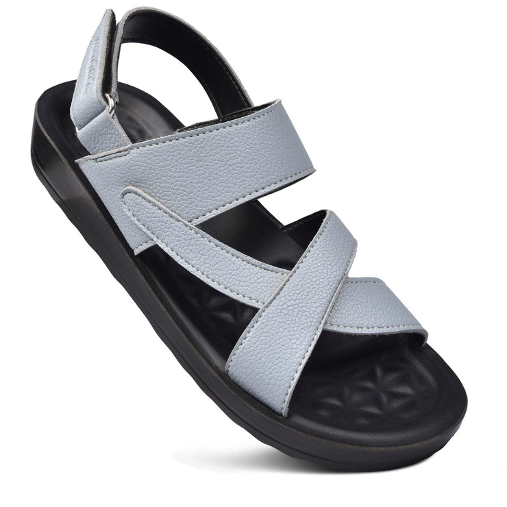 Aerothotic - Winx Blue Womens slingback sandals with arch support