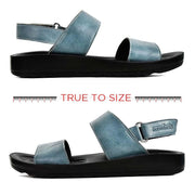 Aerothotic - Onyx Blue ladies orthotic sandals3