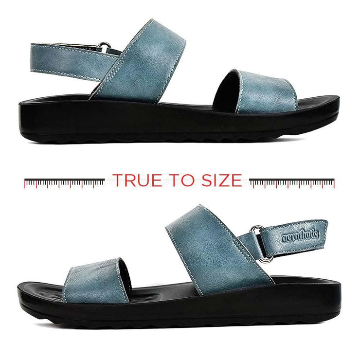 Aerothotic - Onyx Blue ladies orthotic sandals3